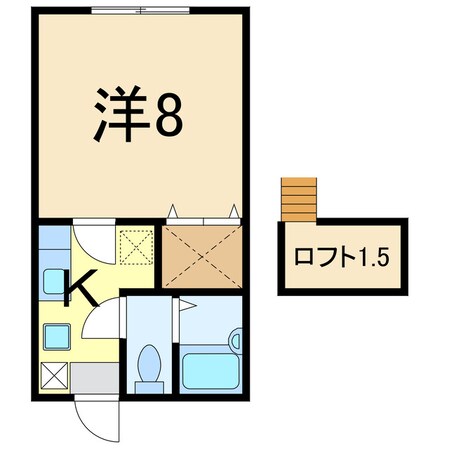 メイプルタウンⅡの物件間取画像